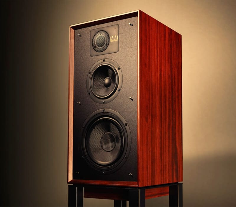 testing the Wharfedale Linton Heritage bookshelf speakers