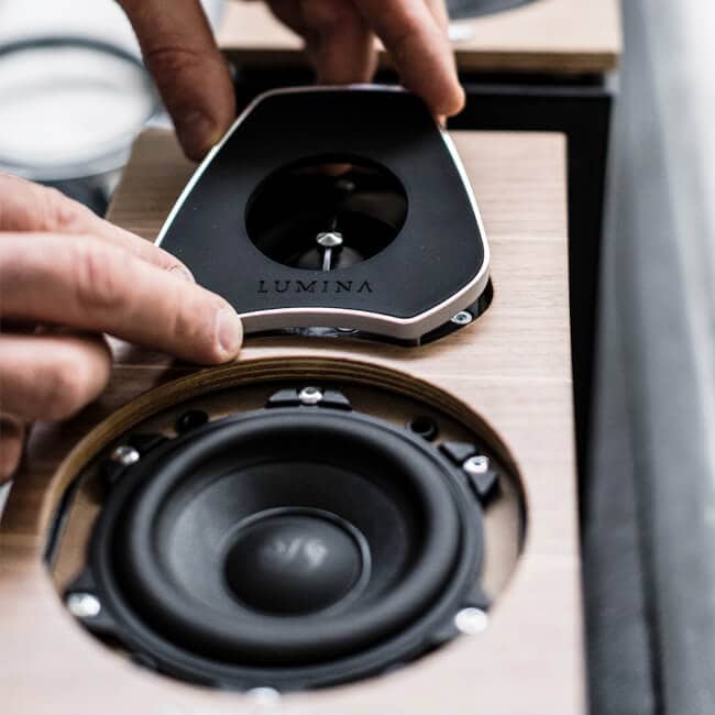 Lumina series speaker manufacturing