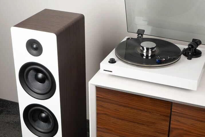 Fluance Ai81 speaker with turntable
