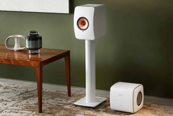 KEF LS50 Wireless II and KC62 subwoofer