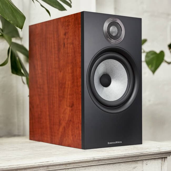 Bowers Wilkins 606 S2 in Red Cherry