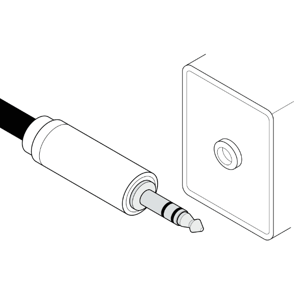 3.5 mm TRS cable illustration