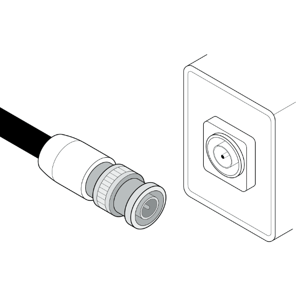 BNC connector illustration