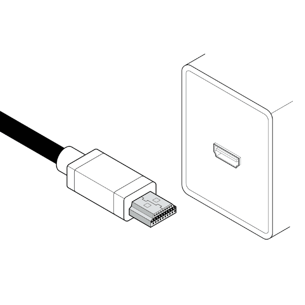 HDMI cable illustration